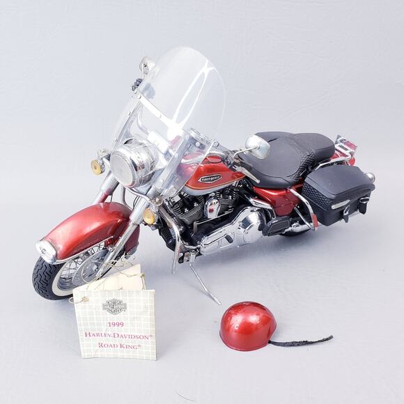 Franklin Mint 1999 Harley-Davidson Road King Motorcycle 1:10 Diecast - Picture 1 of 16